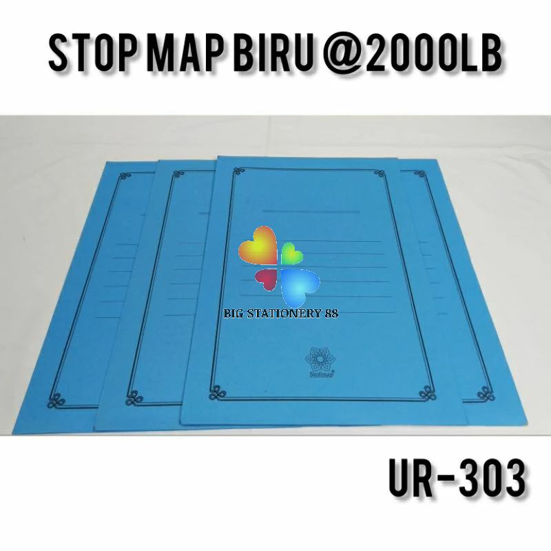 

Stop Map Polos Folio - Map F4 Kertas Polos Murah