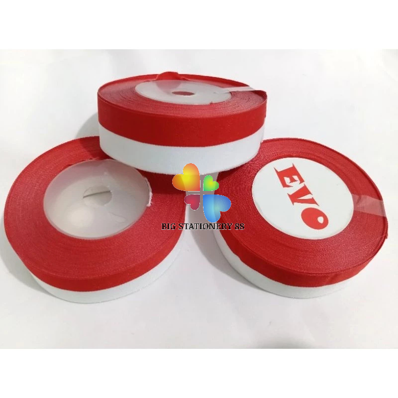 

PITA KAIN GULUNG MERAH PUTIH/ PITA KAIN MERAH PUTIH UKURAN 1/2 1 DAN 2 INC