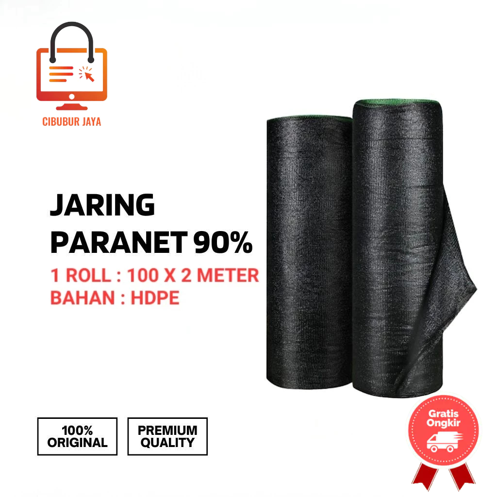 CIBUBUR JAYA GRATIS ONGKIR BALI BEST SELLER TERBARU 1 ROLL JARING PARANET TANPA JAHITAN 90% UKURAN 1
