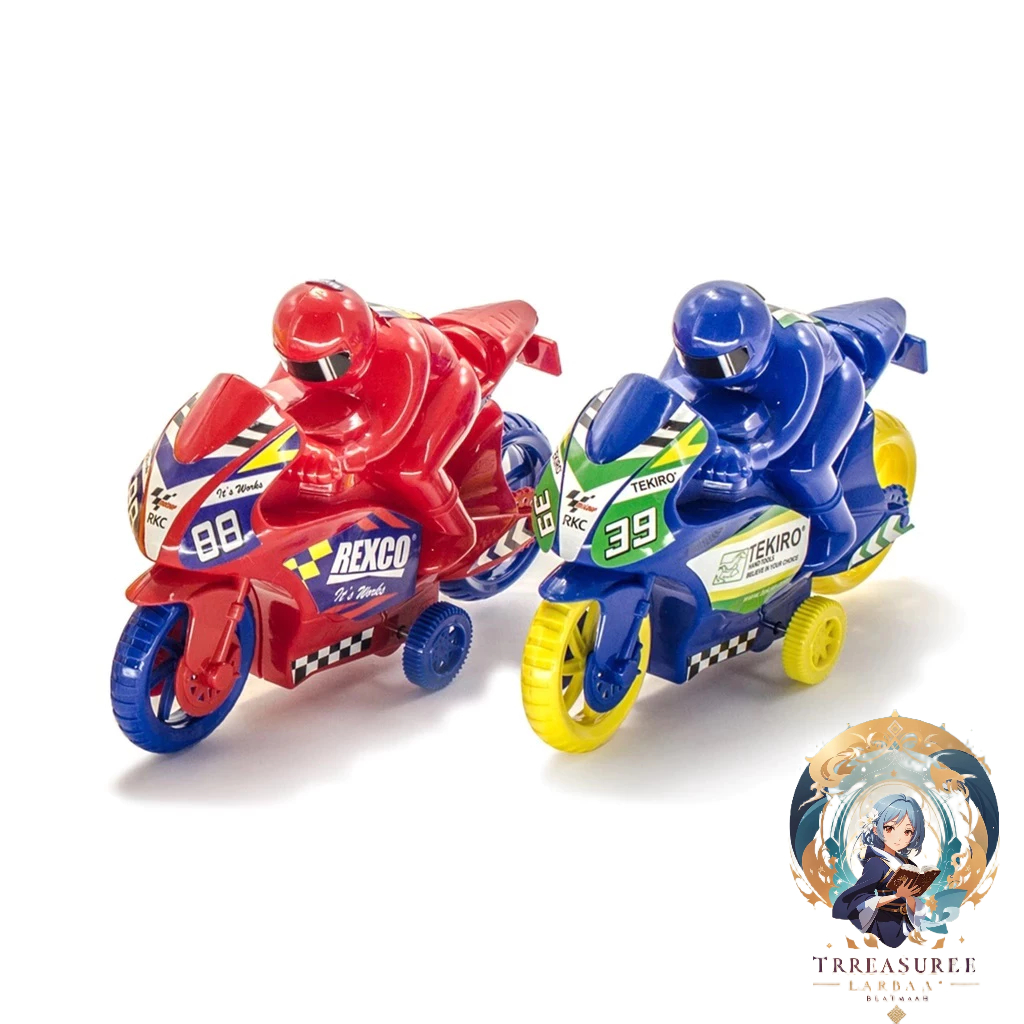 Permainan Moto GP Friction - Mainan Anak Laki-laki Motor GP Rider [Treasure Bertuah]