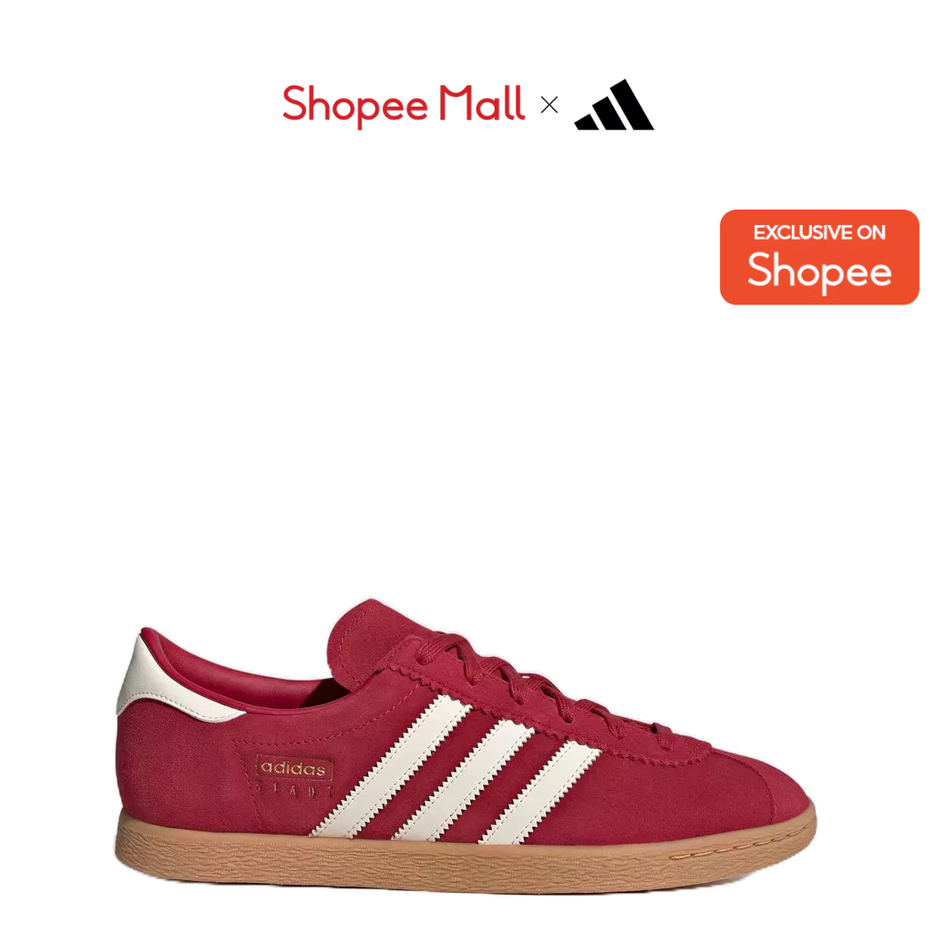 adidas Lifestyle Stadt Shoes Men Burgundy JQ2477