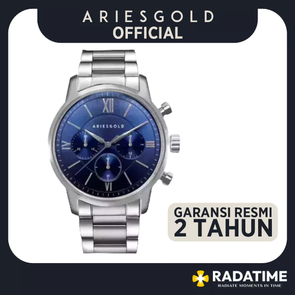 [FREE MUG] Jam Tangan Pria Aries Gold Urban Eternal 100% Original G-1027-S-BU