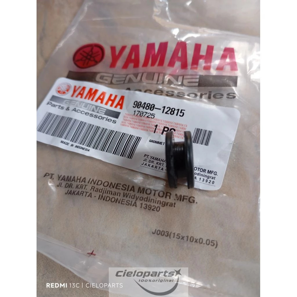 Karet Grommet Yamaha VISOR Nmax 155, Lexi / SPAKBOR DEPAN Byson 90480-12815