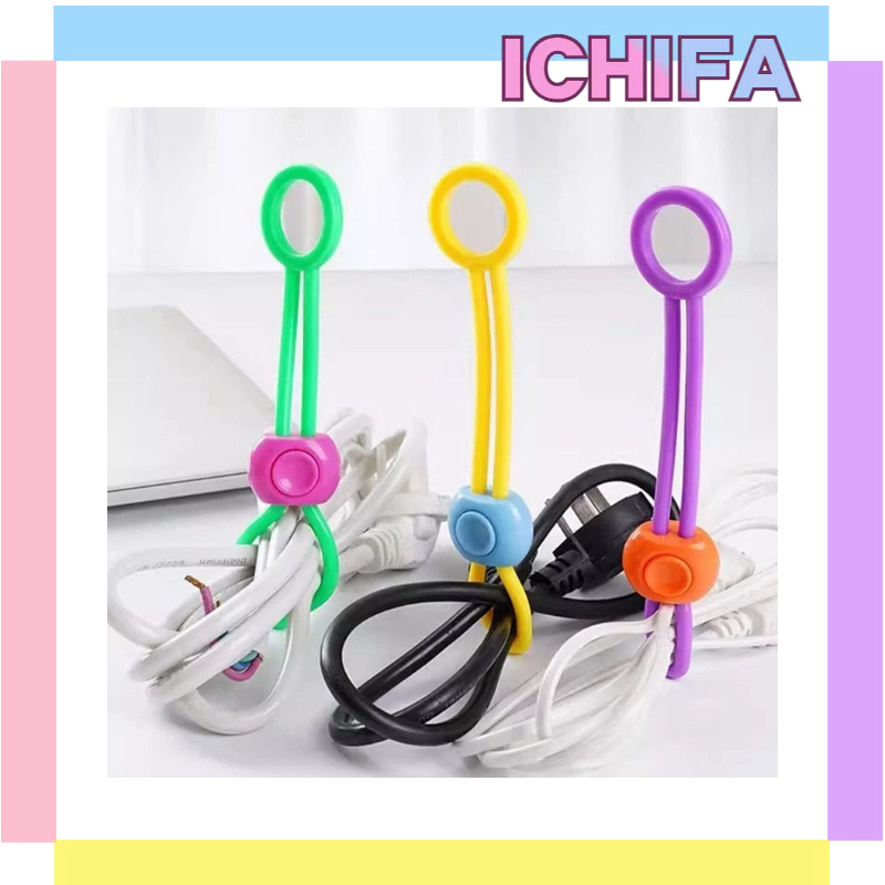 ICHIFA Tali Penyegel Kantong Plastik Sealer Kantong Plastik Adjustable/ Klip Penyegel Plastik Makana