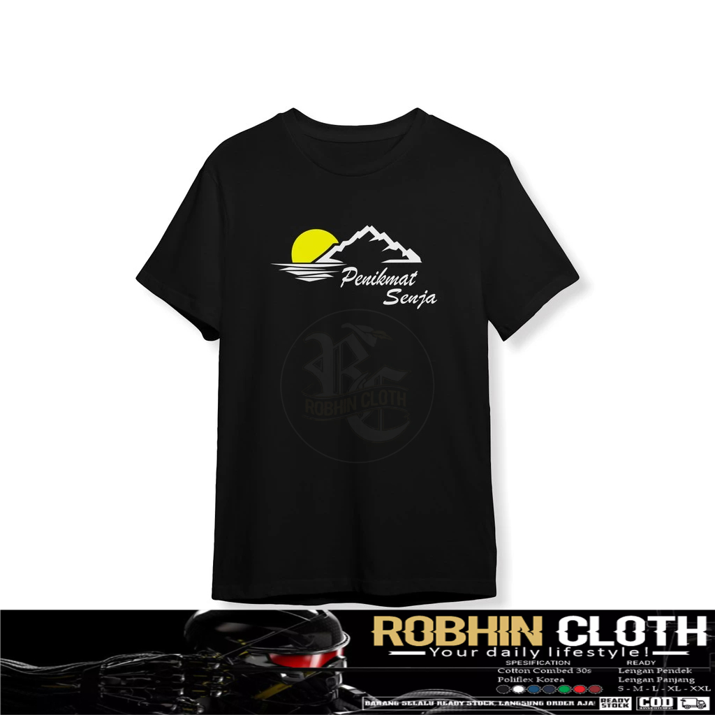 Kaos Baju Indie Penikmat Senja Kaos Distro