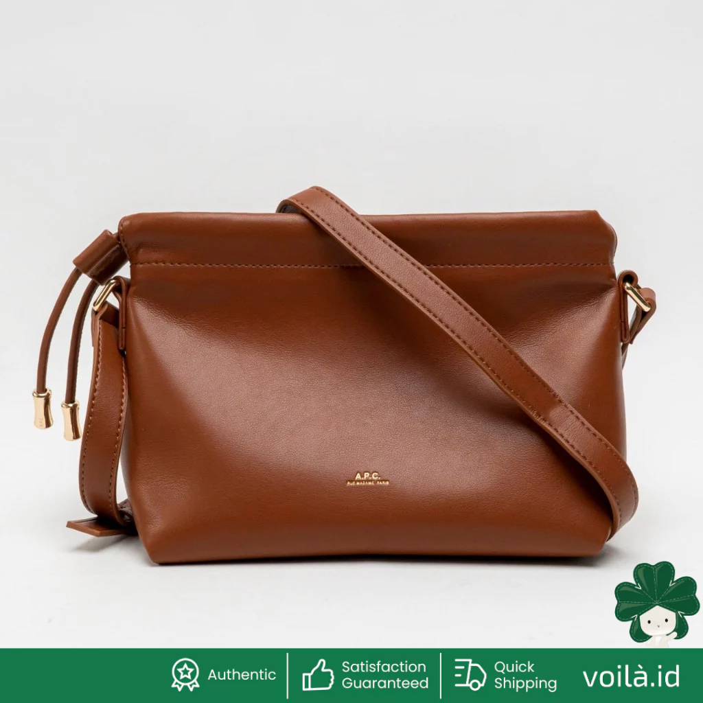 Ninon Mini Crossbody Bag Nut Brown