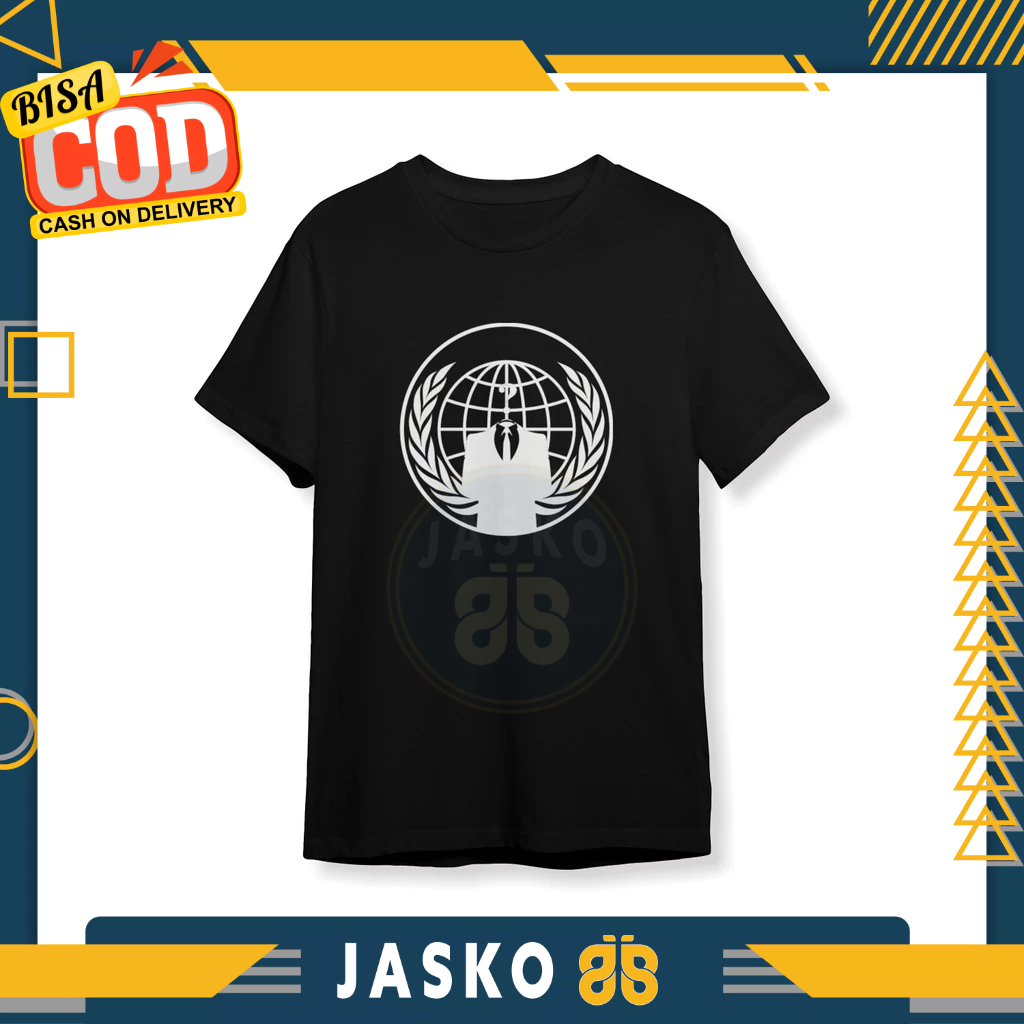 Baju Tshirt ANONYMOUS Kaos Distro