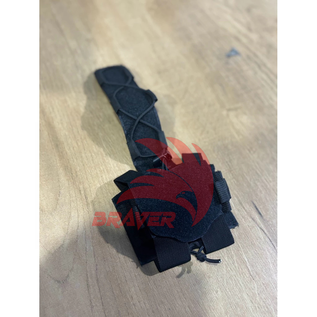 tempat senter helm tactical/case batery helm tactical