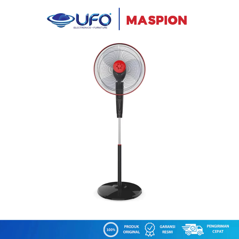 Maspion Kipas Angin Berdiri 16 Inch 55W F-173RC | F173RC Stand Fan Remote