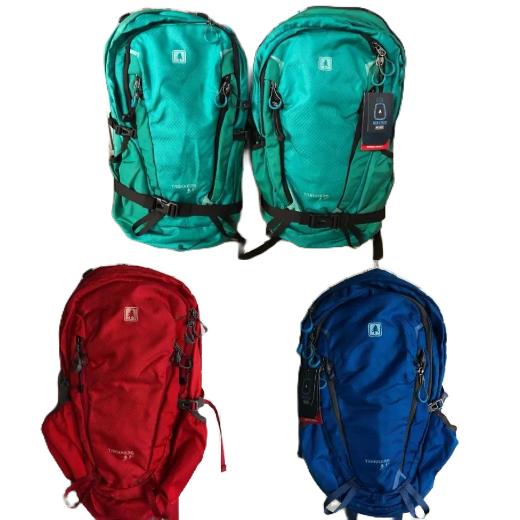 consina daypack Trekkers Outdoor untuk Hiking dan Perjalanan dengan Resleting Banyak