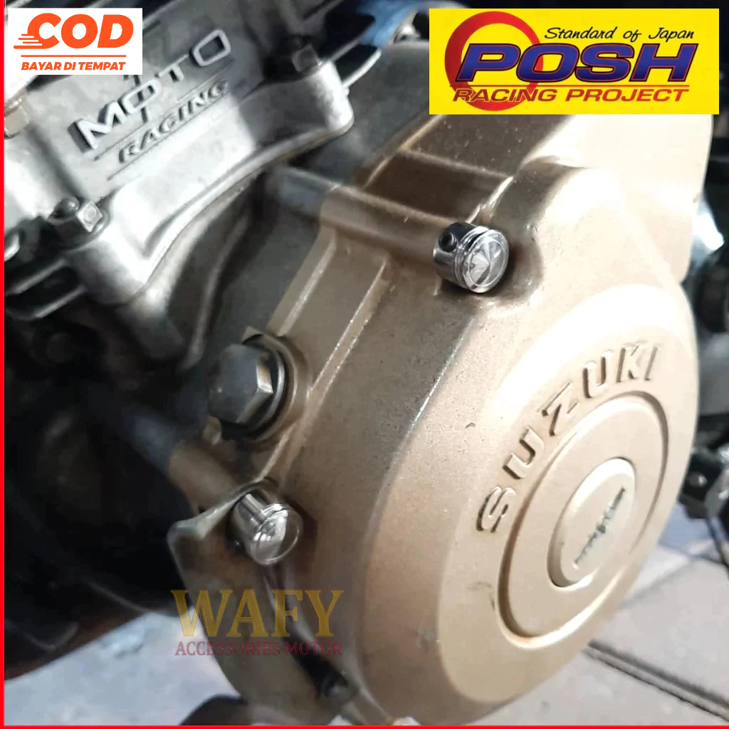 Monel Tutup Baut 8 Blok Mesin Cvt Stainless 1 pcs