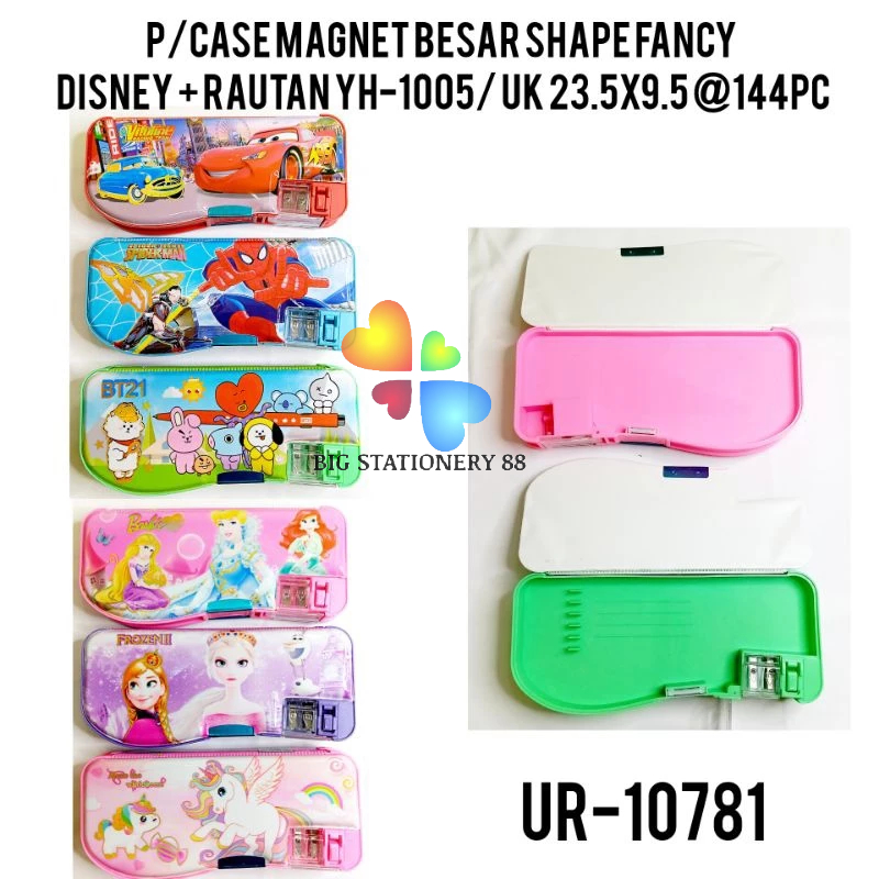 

Kotak Pensil Case Magnet Untuk Anak Tk & Sd / Kotak Pensil Anak Lengkap Dengan Peruncing / Tempat Pensil KarakterYH-1005