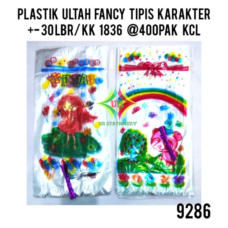 

9286/PLASTIK ULANG TAHUN/PLASTIK SNACK ULANG TAHUN GOODIE BAG