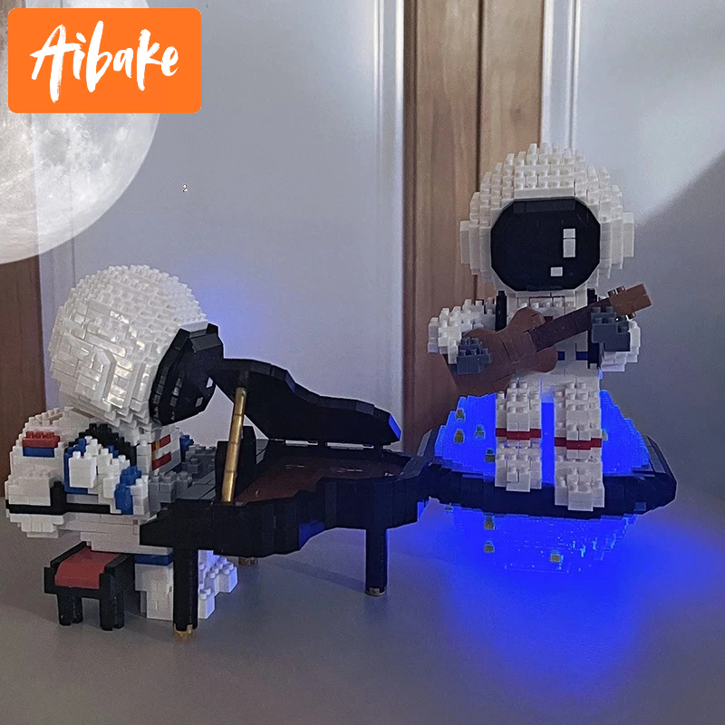 Mainan Blok Lego Astronot Mainan Bongkar Pasang Lego Mini Mainan Edukasi Anak Mainan Balok Susun