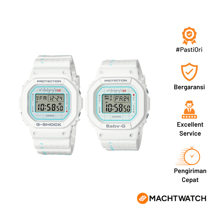 Jam Tangan Couple Casio G-Shock LOV-21B-7DR LOV-21B LOV21B Presents Lovers Collection Digital Dial W