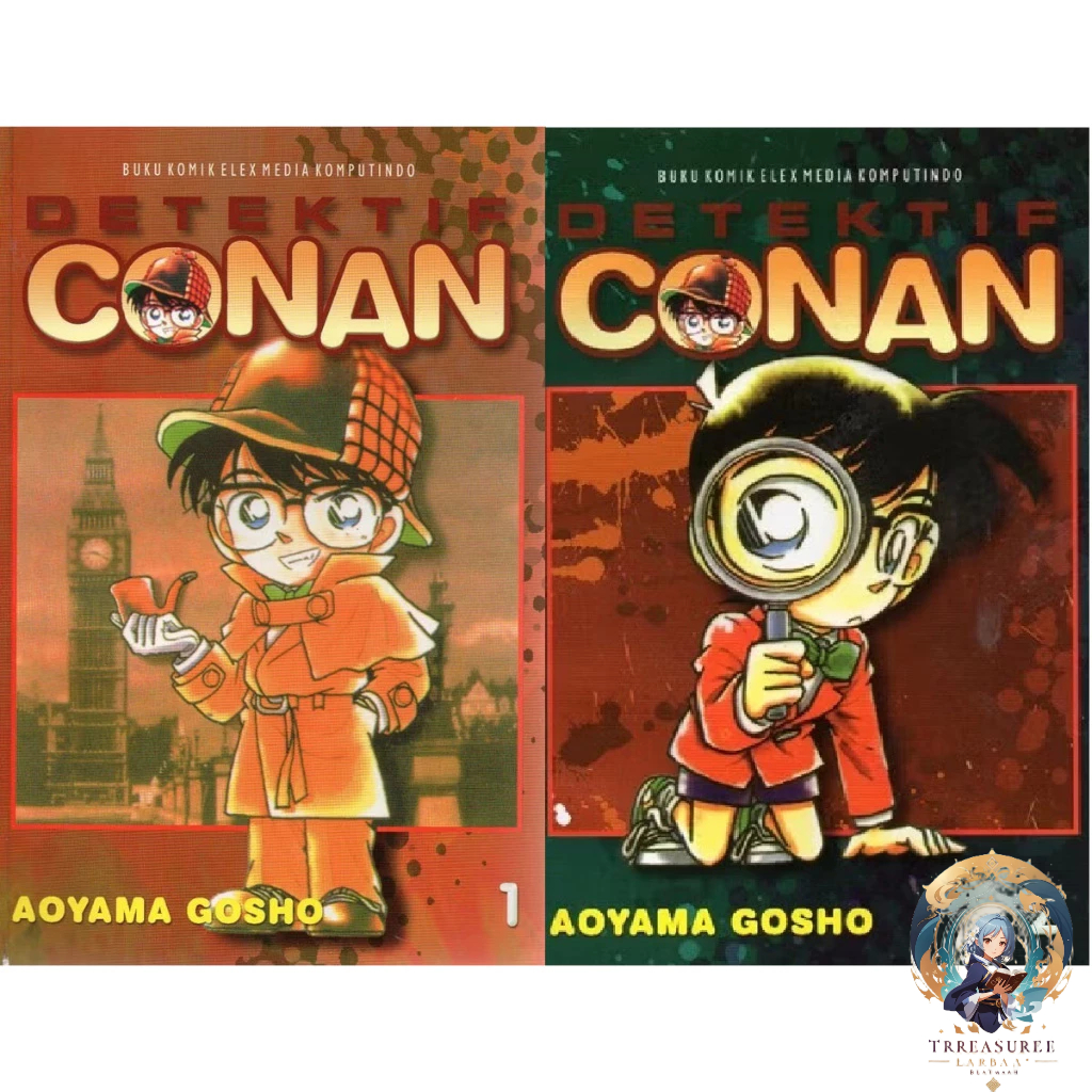 Komik Detektif Conan Volume 1-93 Part 3 [Manga] Detective Conan - Aoyama Gosho - Treasure Bertuah