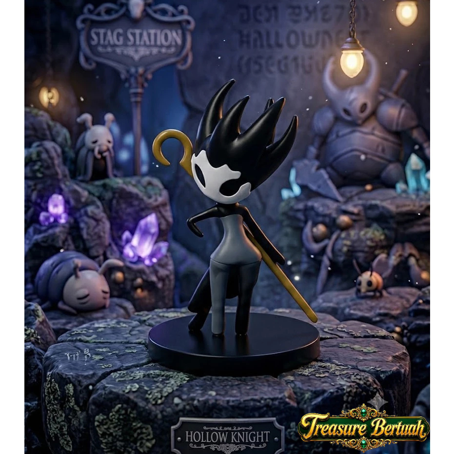 Action Figure Hollow Knight Silk Song Phantom - TB - Mainan Action Figur Phantom SilkSong - Treasure