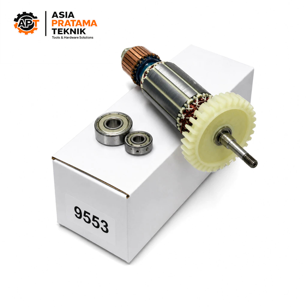 Makita 9553B Armature Mesin Angker Gerinda Spare Part 9553 Armature Angker Gerinda Tangan Makita 955