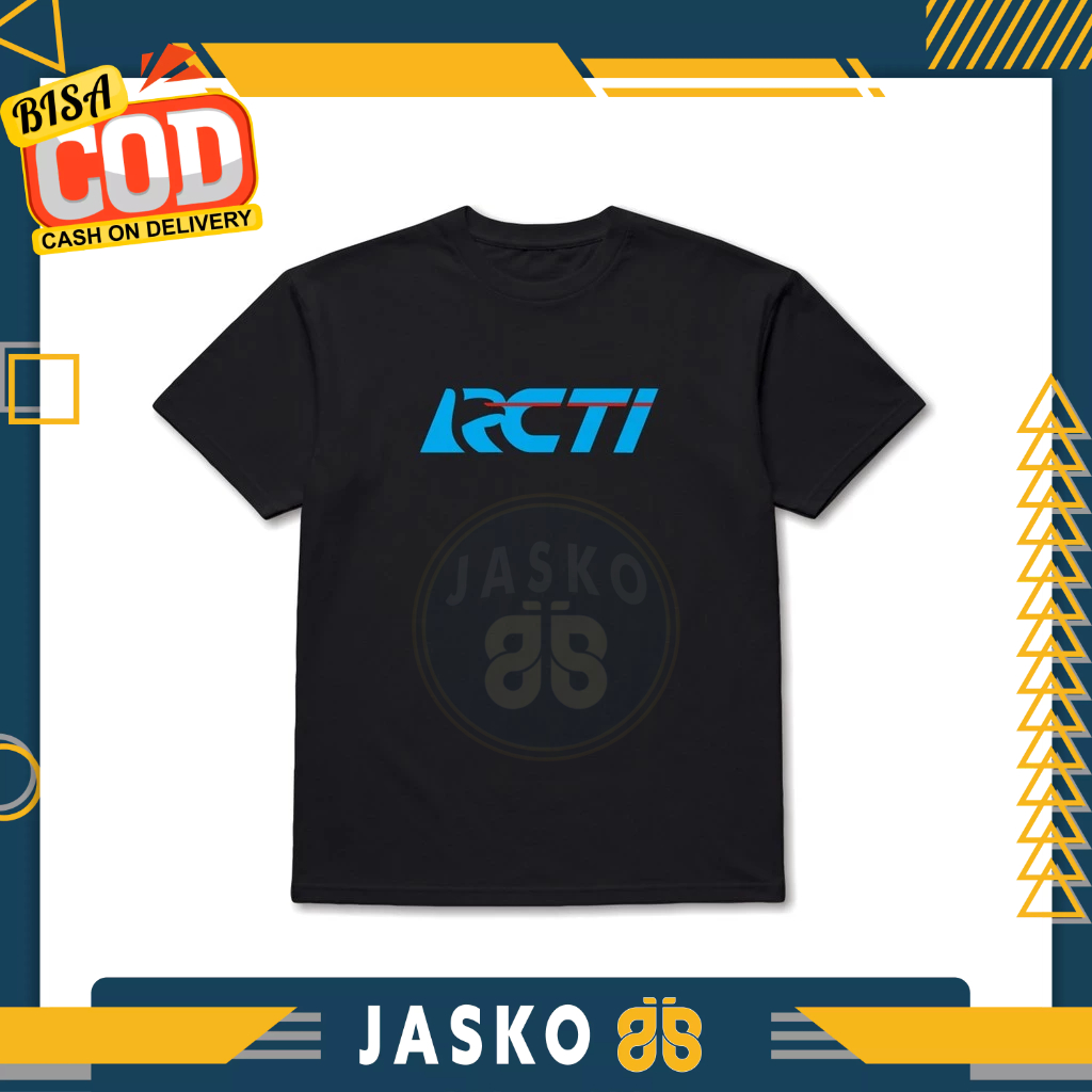 Baju Tshirt RCTI Crew Logo Baju Perusahaan