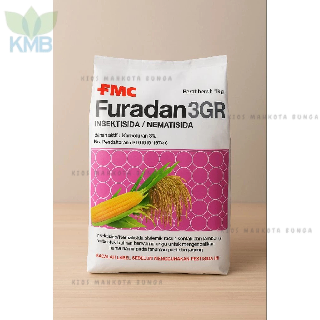 Furadan 1kg - Insektisida / Furadan 3GR-Obat Pembasmi Semut / Pembasmi Hama Tanaman Hias