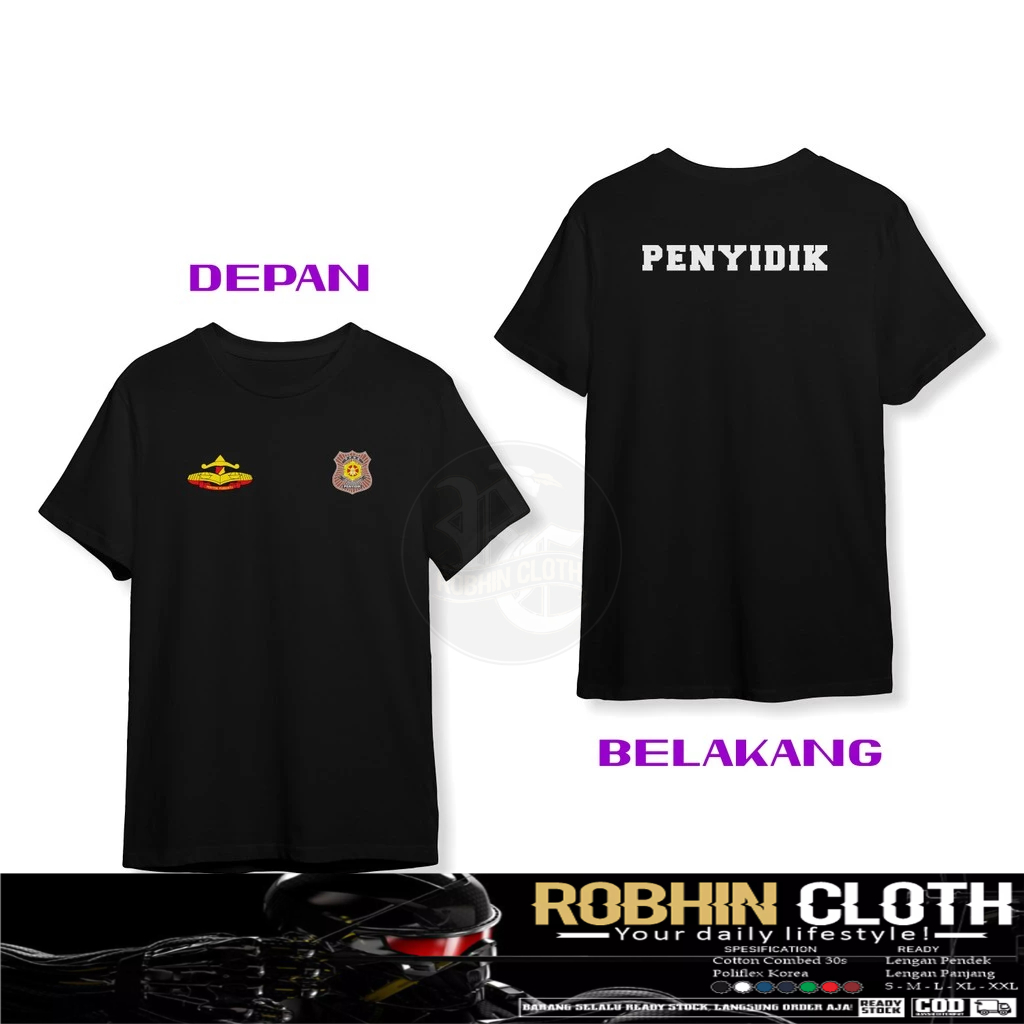 Kaos Baju Tim Penyidik Petugas PPNS Penyidik Pegawai Negeri Sipil DB Kaos Distro