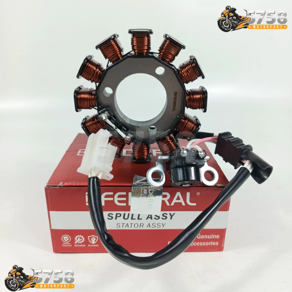 SPULL ASSY + PULSER   VIXION 2013-2014 (IPA) HQ FEDERAL SPUL SPOOL SPOL KOMPLIT (5758)