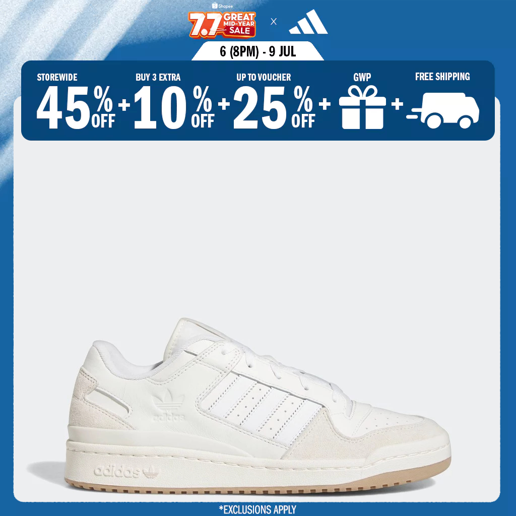 adidas Basketball Forum Low Classic Shoes Men White ID6858