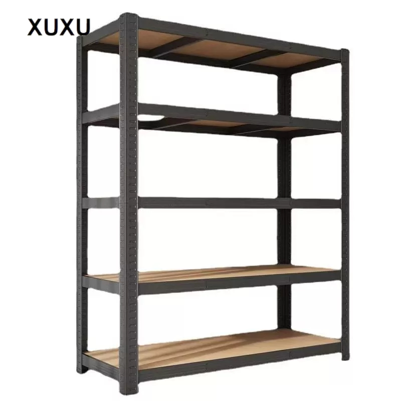 XUXU Rak Besi Siku 3/4/5 Susun Rak Gudang Rak Besi Serbaguna Rak Susun Serbaguna 120*40*180CM Rak