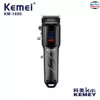 Kemei KM-1550 Hair Clipper 7000RPM 2000MAH Alat Cukur Rambut Elektrik KM1550 KM 1550