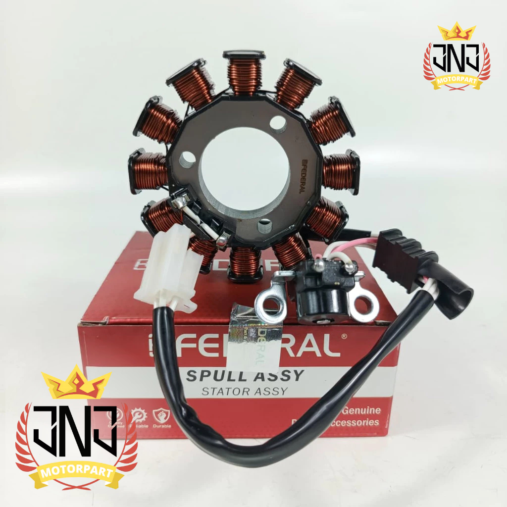SPULL ASSY + PULSER   VIXION 2013-2014 (IPA) HQ FEDERAL SPUL SPOOL SPOL KOMPLIT (JNJ)