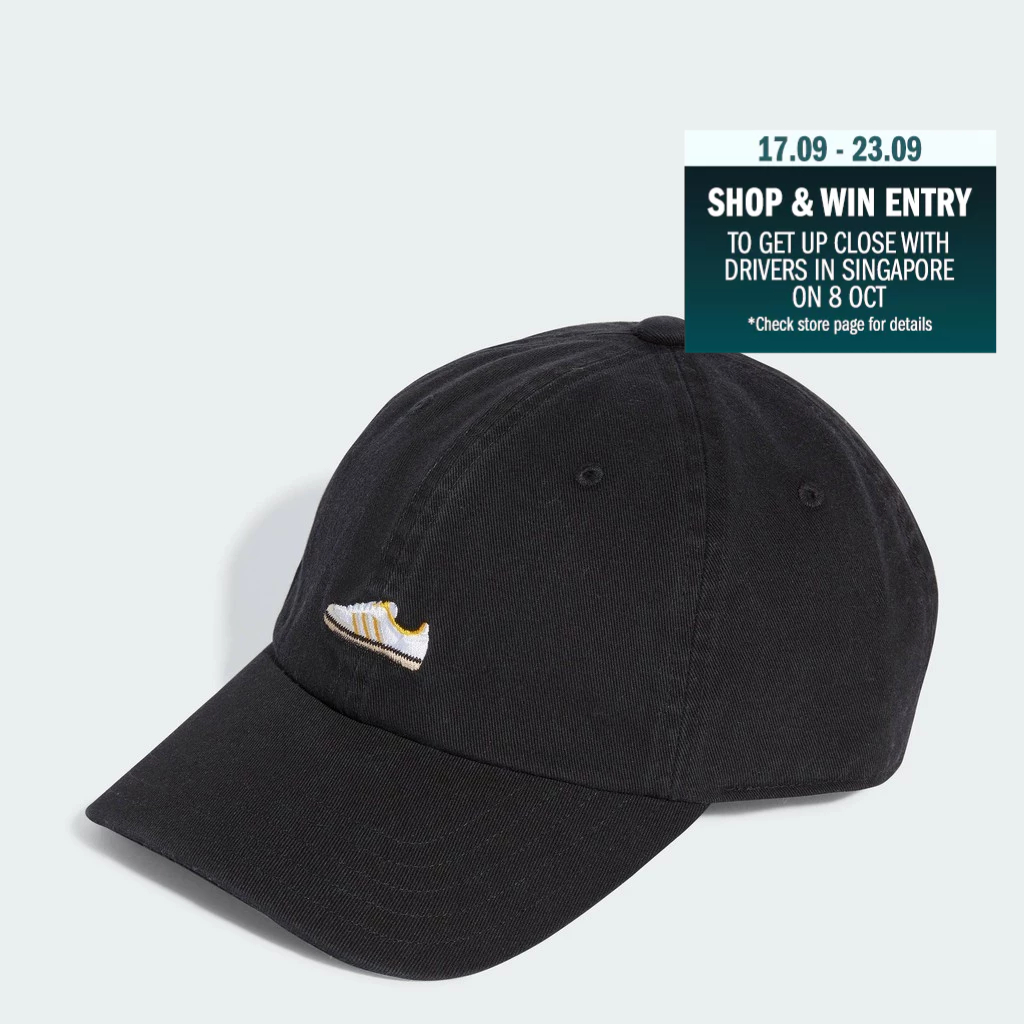 adidas Lifestyle Samba Dad Cap Unisex Black IY4101