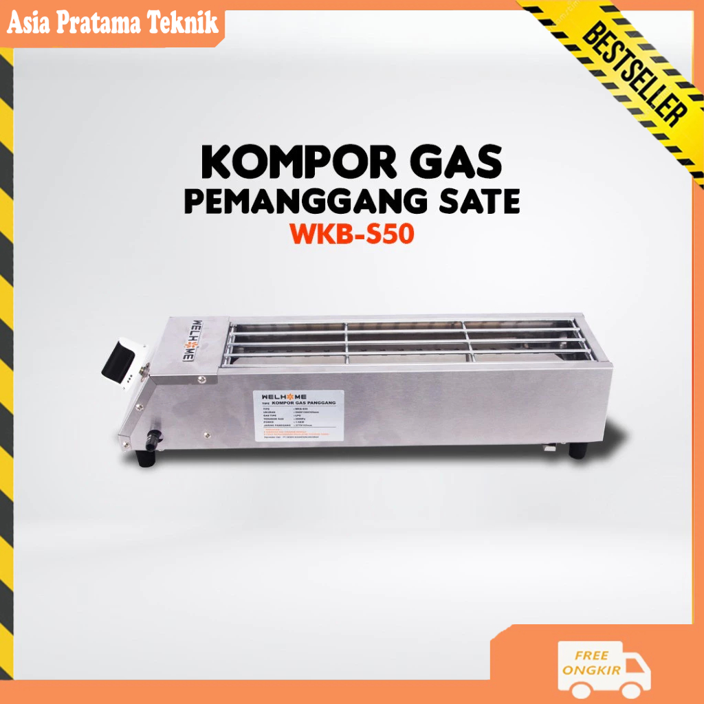 Welhome Kompor Gas Pemanggang WKB - S50