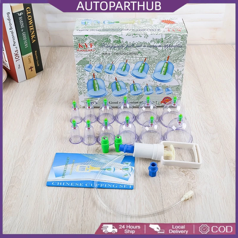 Alat Bekam Kop Angin Isi 24/Alat Kop Angin Lengkap/Kop Angin isi 24