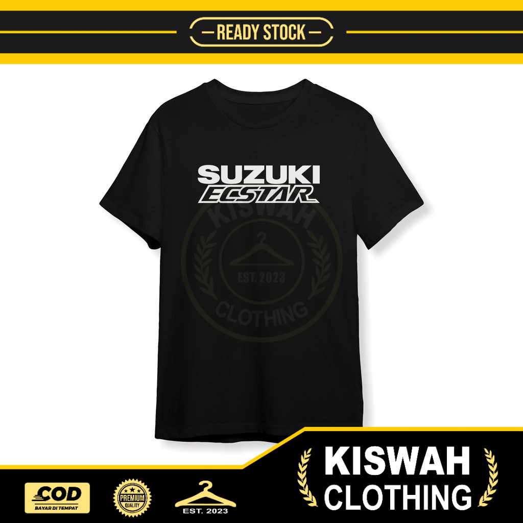 Kaos Tshirt SUZUKI ECSTAR Baju Otomotif