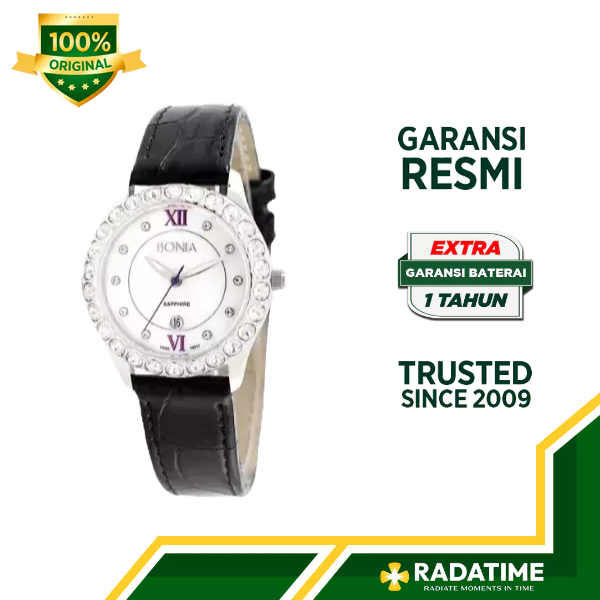 Jam Tangan Wanita Bonia Sapphire 100% Original B10011-2309S
