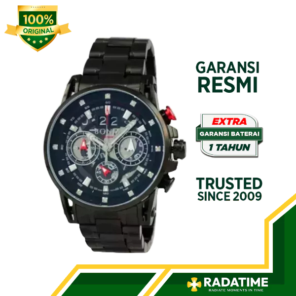 Jam Tangan Pria Bonia Diamond 100% Original BP10374-1732C