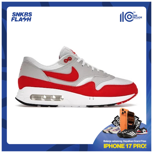 NIKE Air Max 1 86 Og Big Bubble Sport Red Sepatu Sneakers Wanita - DO9844100