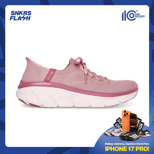 SKECHERS SPORT DLUX WALKER 2 MAUVE Sepatu Casual Wanita