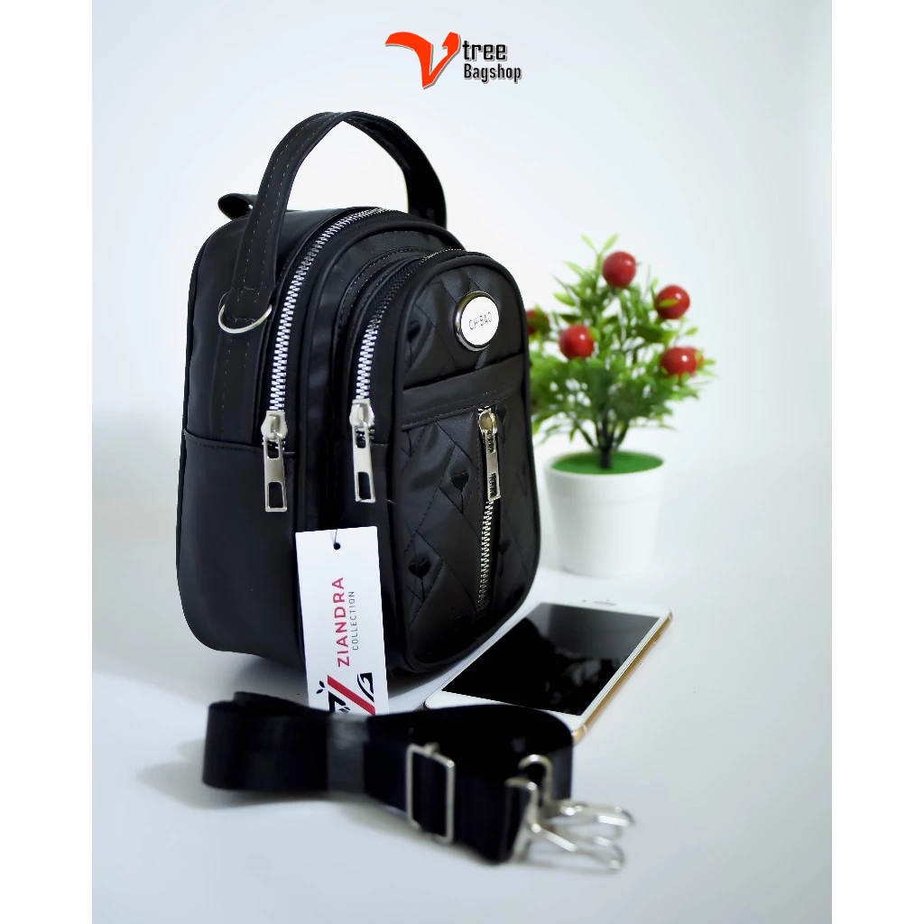 Chibao Tas ransel Wanita  3in1 jinjing,selempang,gendong Chibao lokal untuk outfit harian