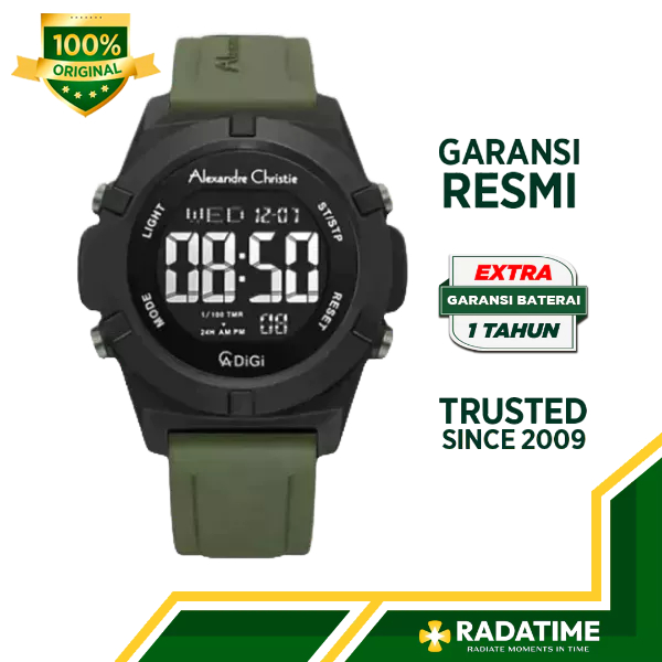 Jam Tangan Pria Alexandre Christie DiGi 100% Original 9371 MHRIPBAGN