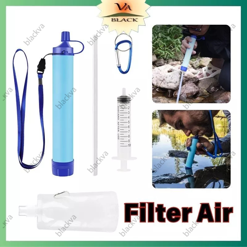 Penyaring Air Outdoor/Pemurni Air Darurat Survival /Filter Air Minum Portable-Langsung Minum dari Su