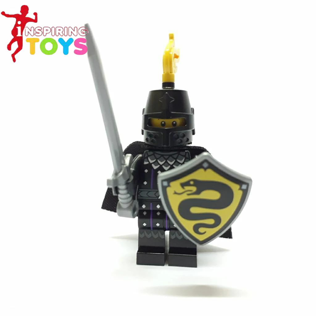 Lego Minifigures Serpent Knight with Shields and Sword