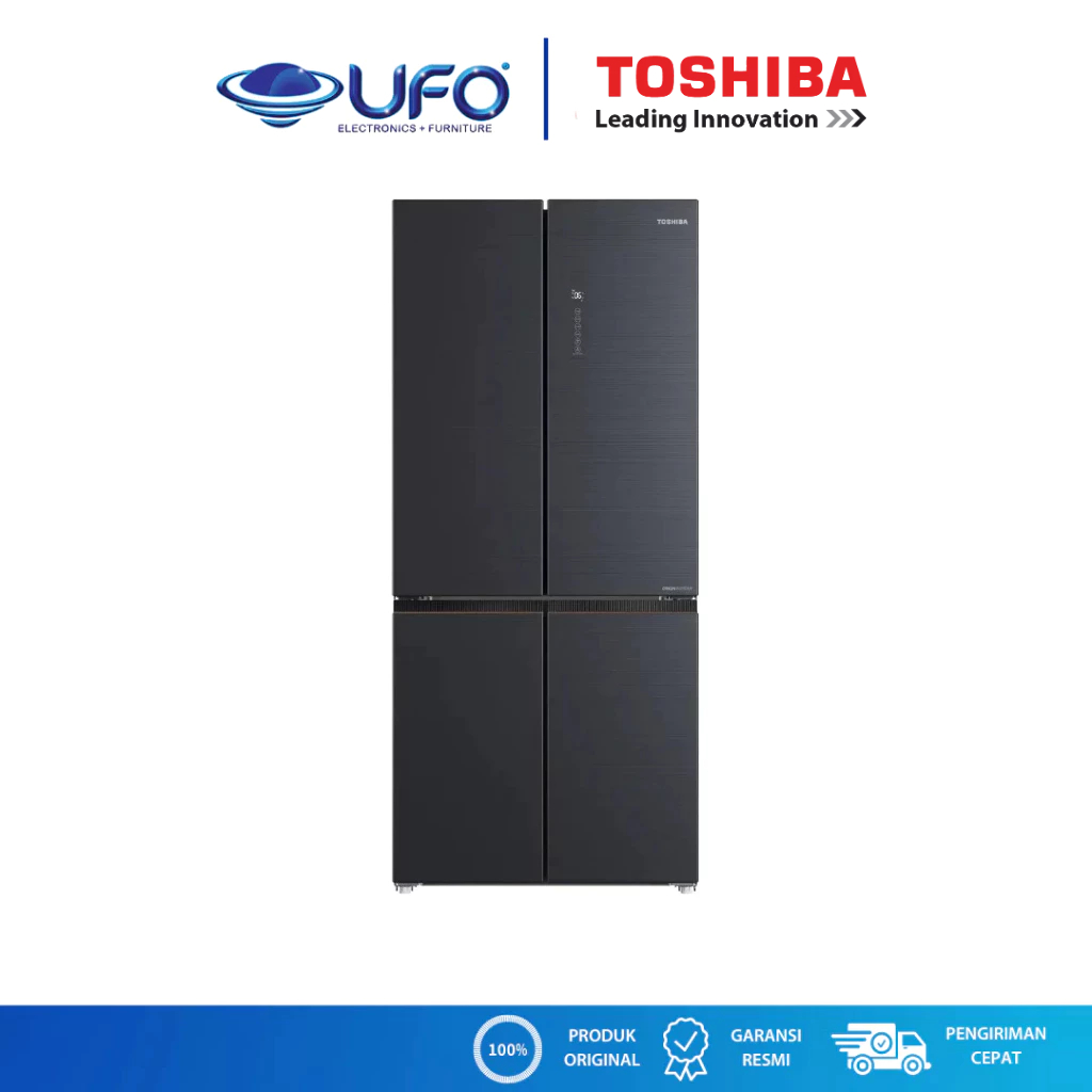 Toshiba Kulkas Multidoor Refrigerator GR-RF677WI-PMF(06)