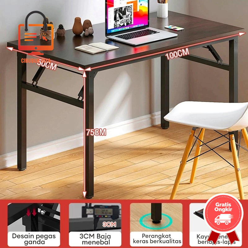 CIBUBUR JAYA GRATIS ONGKIR BALI BEST SELLER TERBARU MEJA LIPAT MEJA MAKAN LIPAT PORTABLE MEJA LUAR R
