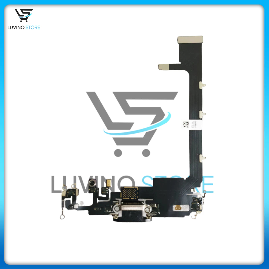 FLEXIBLE IPHONE 11 PRO MAX CONNECTOR CHARGER+MIC ORI MEETOO 1:1