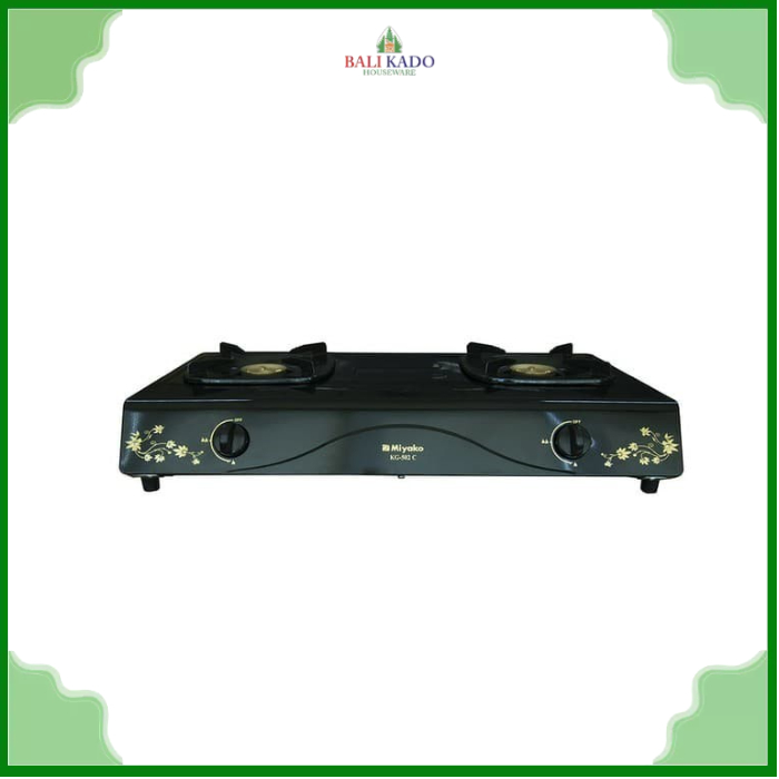 Miyako Kompor Gas 2 Tungku KG-502C / Kompor Gas 2 Tungku Miyako KG 502 C - Garansi 1 Tahun