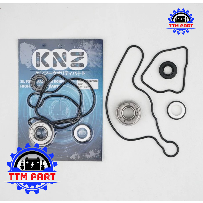 SEAL WATER PUMP ASSY HONDA VARIO 160 PCX 160 KNZ SIL POMPA AIR RADIATOR + ORING + PAKING SET
