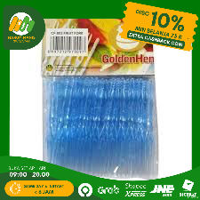 GARPU KUE BUAH PLASTIK GH FF802TR / GARPU MAKAN SERBAGUNA