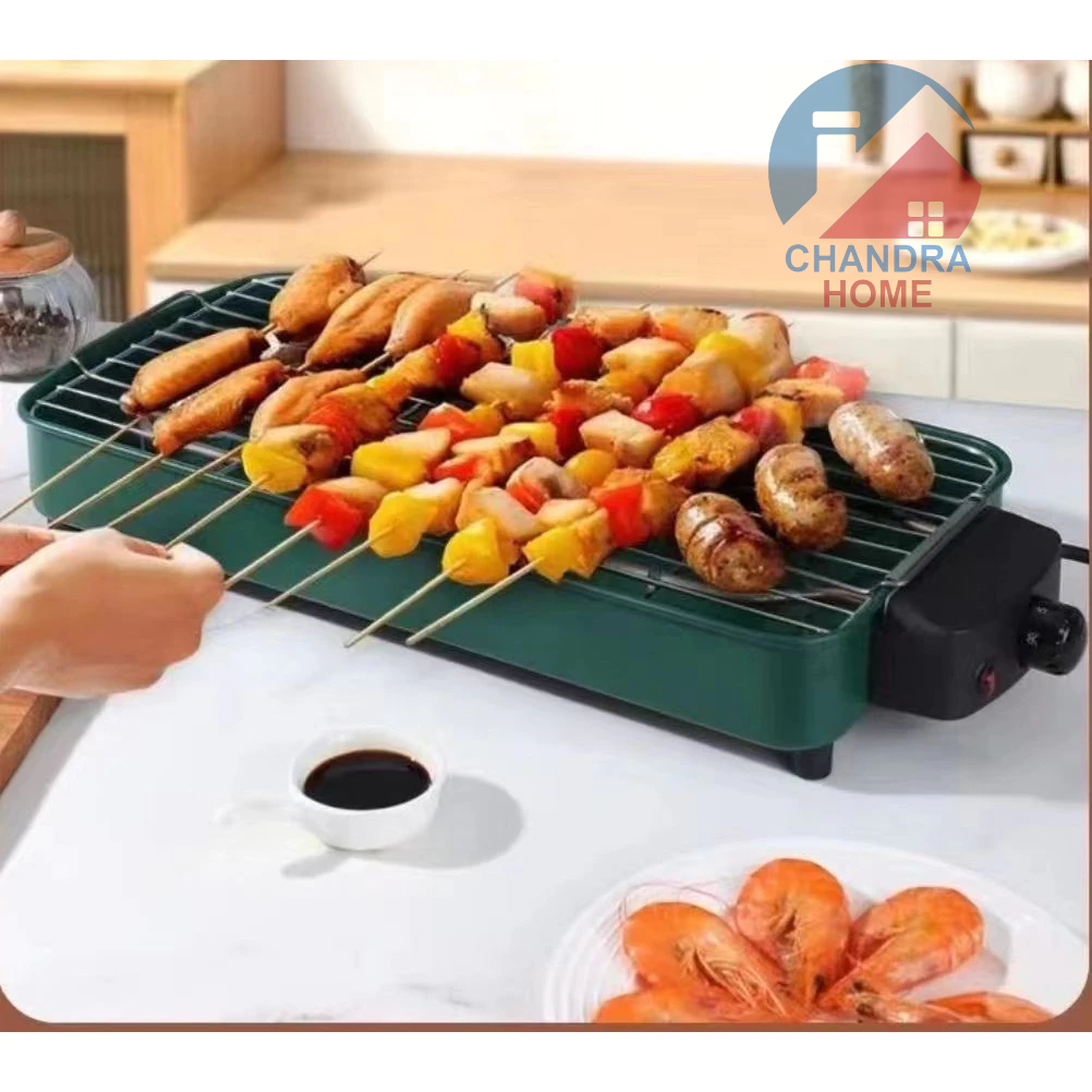 Pemanggang Listrik Elektrik BBQ Grill / Alat panggang BBQ Grill Naomi /  Elektrik BBQ Grill April