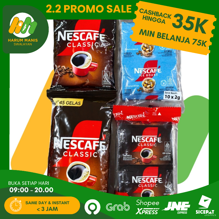KOPI NESCAFE / NESCAFE CLASSIC / NESCAFE ICE ROAST